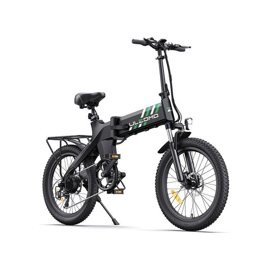 Bicicleta electrica pliabila ULZOMO E-bike Ridge 20, 250W, 36V 15.6Ah, autonomie 60km, viteza maxima 25km/h