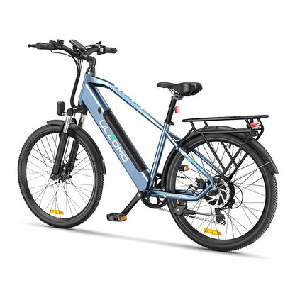 Bicicleta electrica pliabila ULZOMO E-bike Metro 26, 250W, 36V 17Ah, autonomie 100km, viteza maxima 25km/h