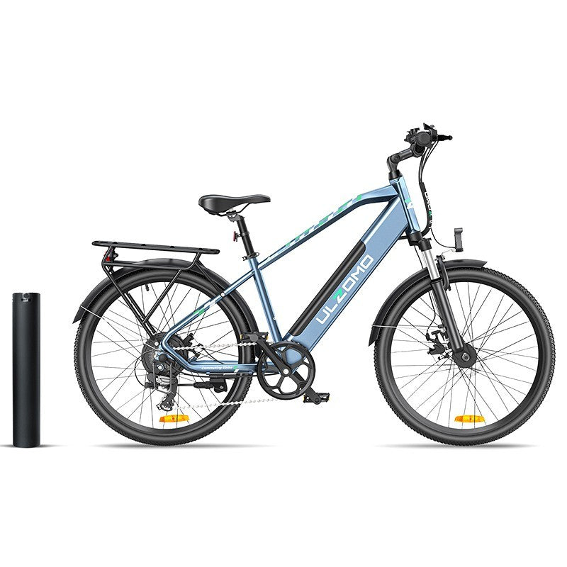 Bicicleta electrica pliabila ULZOMO E-bike Metro 26, 250W, 36V 17Ah, autonomie 100km, viteza maxima 25km/h